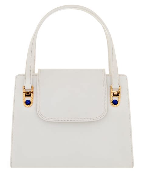 white gucci bag vintage|vintage gucci handbags from 1960s.